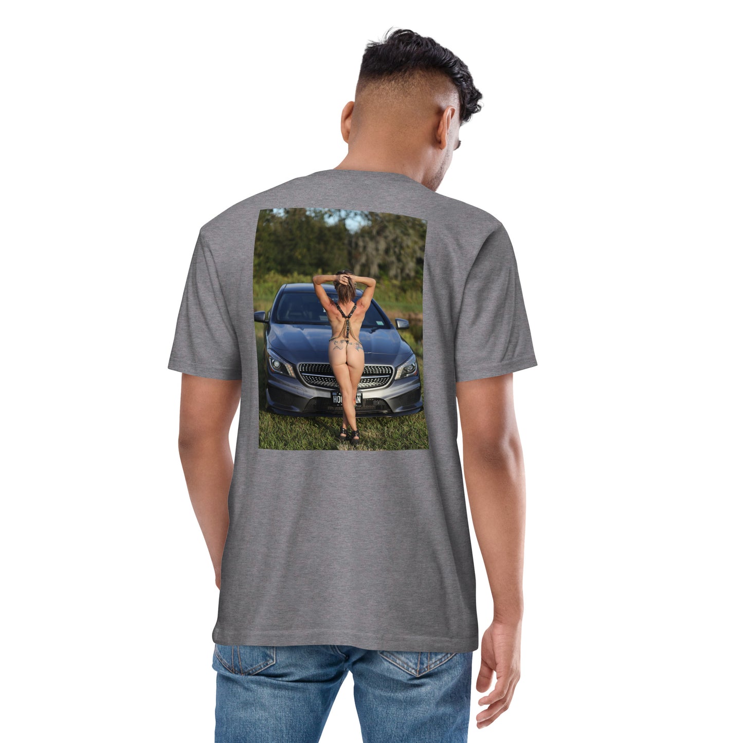 Men’s premium heavyweight tee Benzy Beauty
