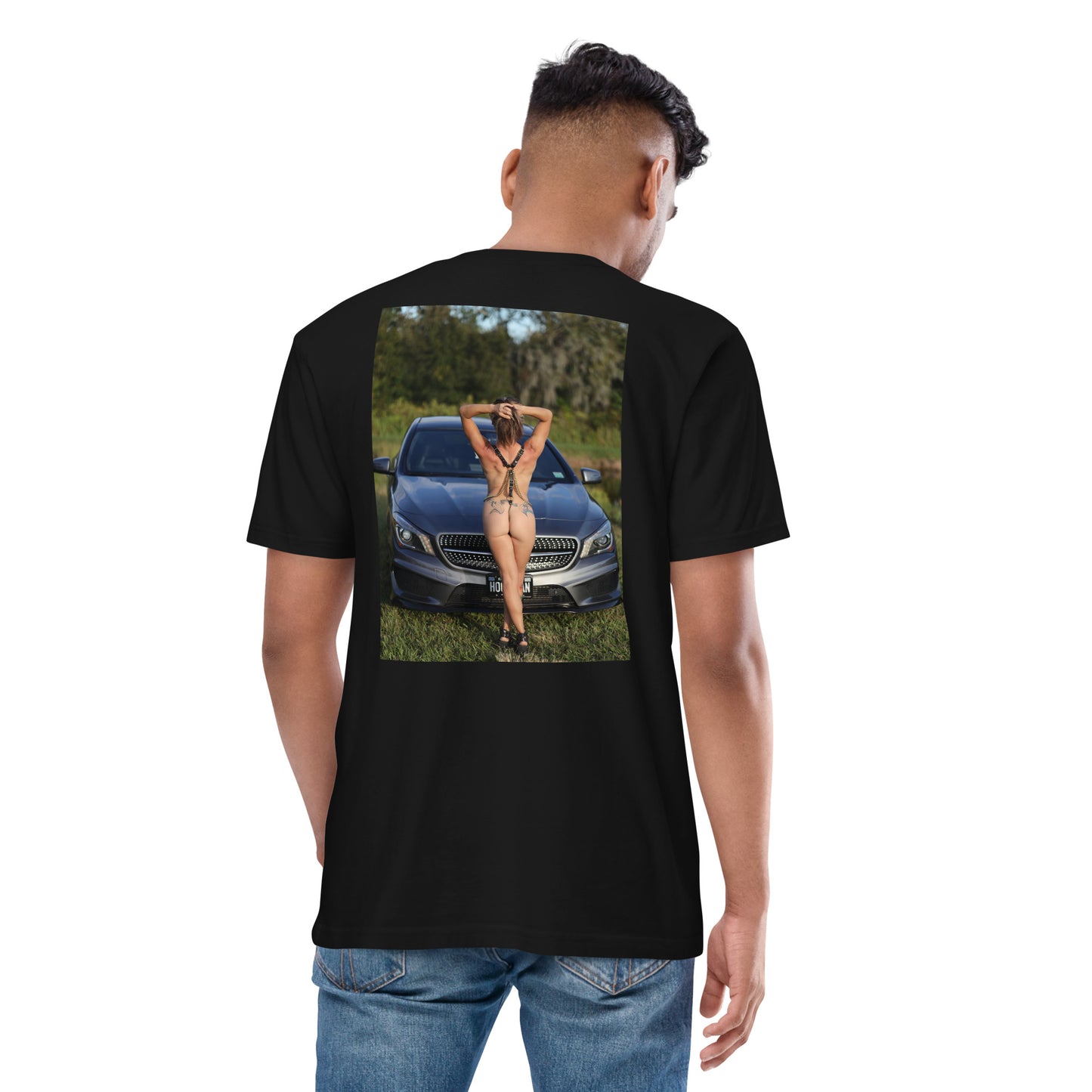 Men’s premium heavyweight tee Benzy Beauty