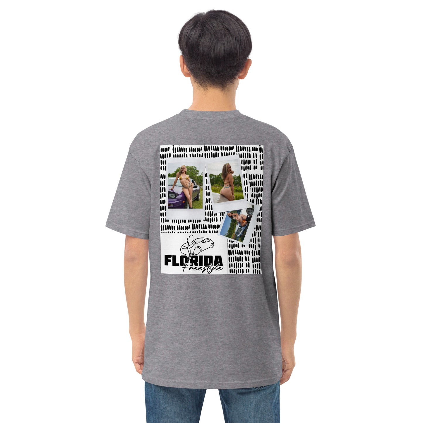 "Shake it like a Polaroid" - Men's Premium Heavyweight T-Shirt