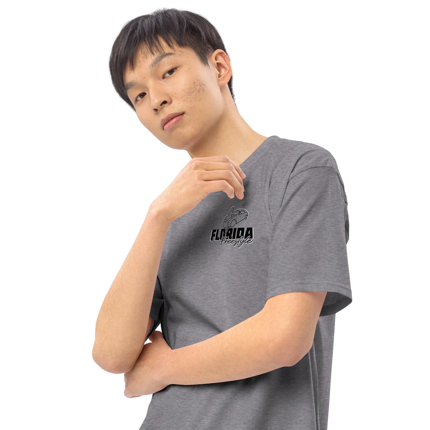 "Shake it like a Polaroid" - Men's Premium Heavyweight T-Shirt