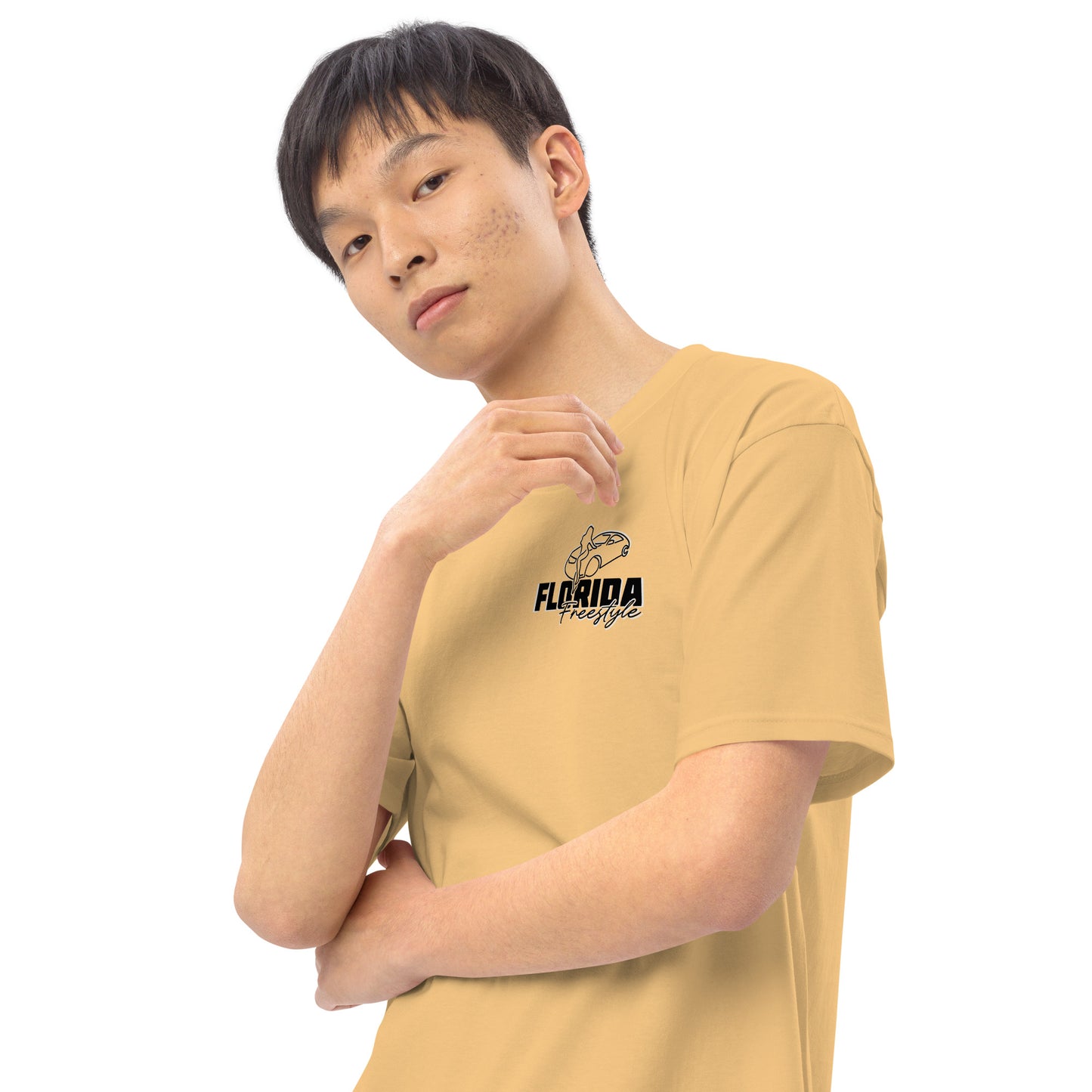 "Shake it like a Polaroid" - Men's Premium Heavyweight T-Shirt