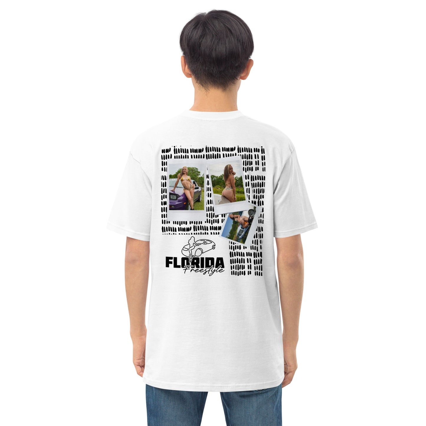 "Shake it like a Polaroid" - Men's Premium Heavyweight T-Shirt