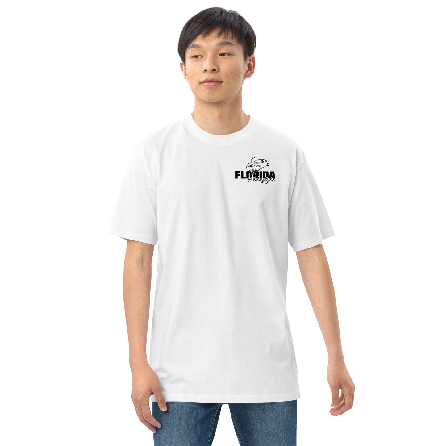 "Shake it like a Polaroid" - Men's Premium Heavyweight T-Shirt