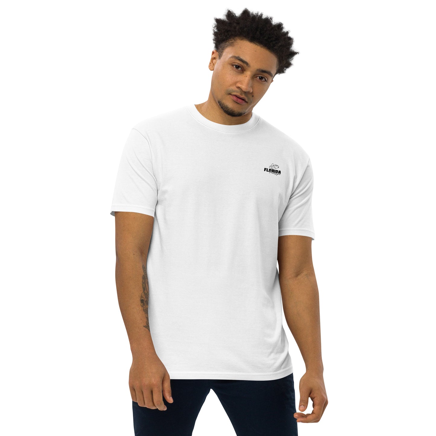 Peaches for Peace Men’s premium heavyweight tee