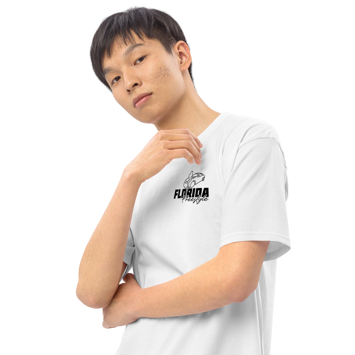"Shake it like a Polaroid" - Men's Premium Heavyweight T-Shirt
