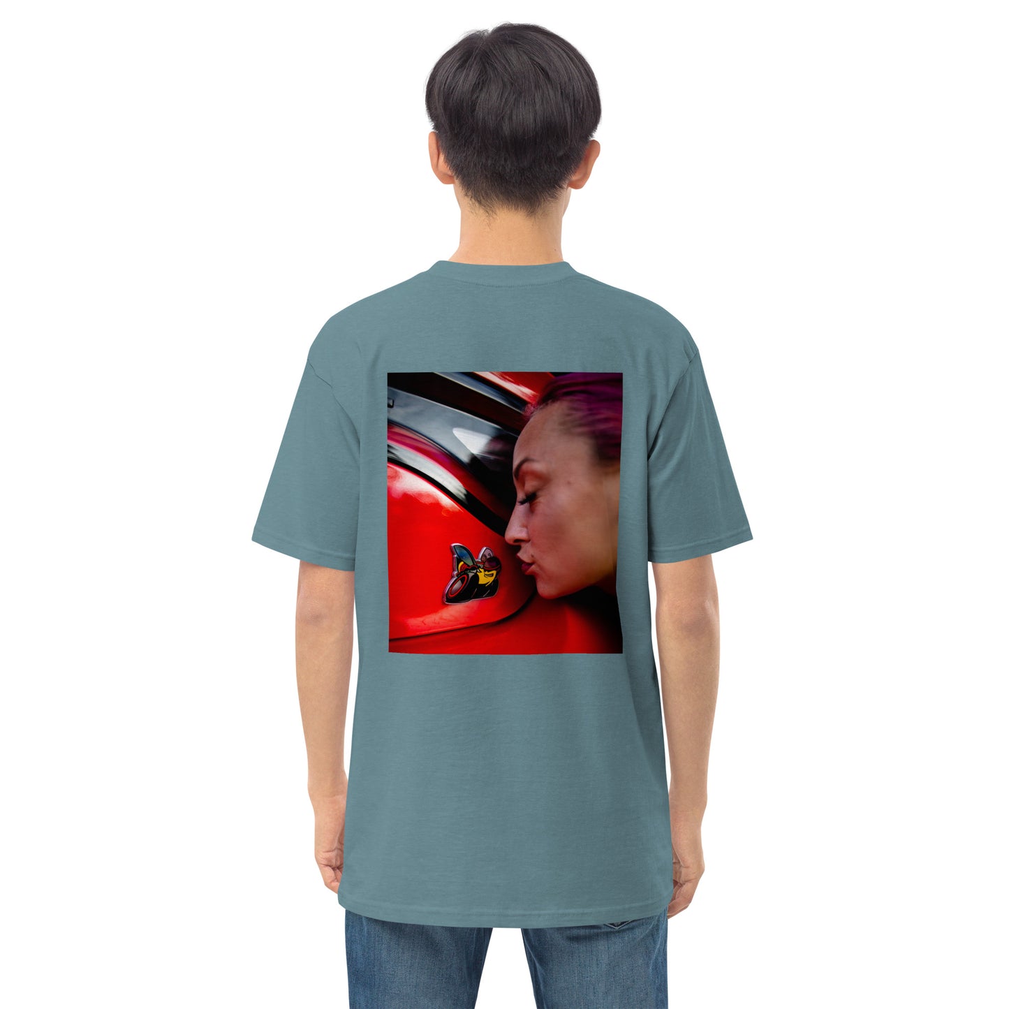 Kisses for the Scat Pack - Men’s premium heavyweight tee