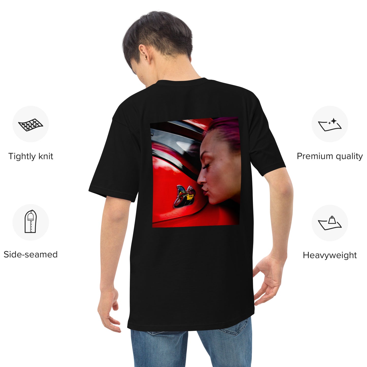 Kisses for the Scat Pack - Men’s premium heavyweight tee