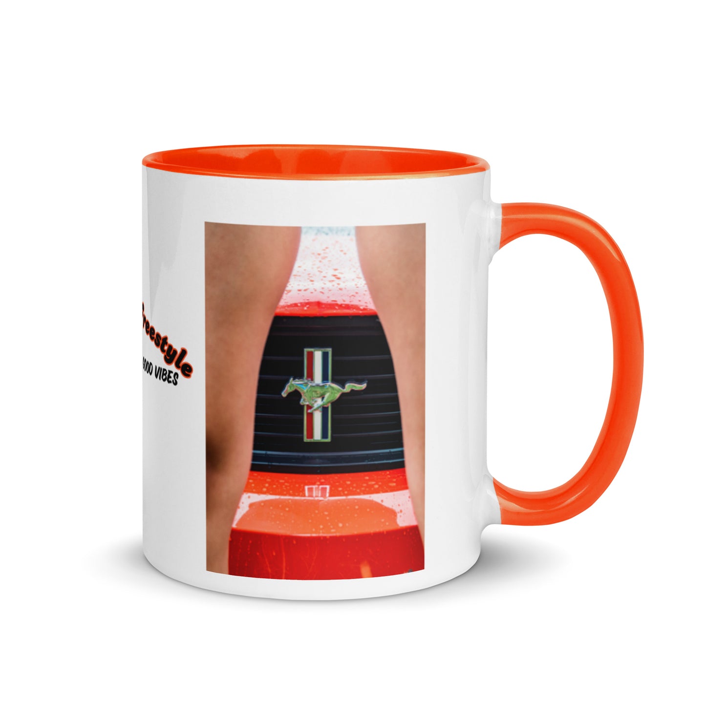 Wild Mustang Mug with Color Inside