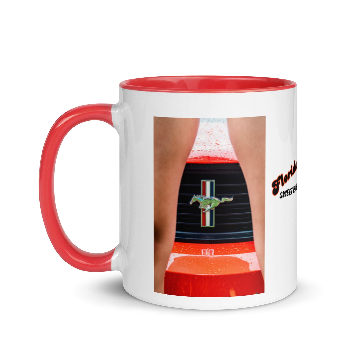 Wild Mustang Mug with Color Inside